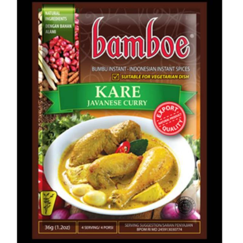 

Bumbu Bamboe Export Quality All Variants Indonesian Taste