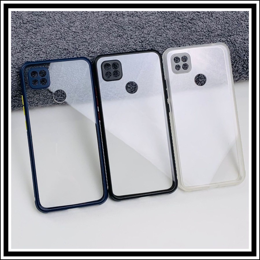 REDMI 10A CASE SOFT UME MIQILIN TRANSPARAN FUZE PROTECT CAMERA HARDCASE PELINDUNG CAMERA CASING COVER BENING CLEAR