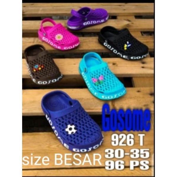 Sepatu Sandal Bakpao Gosome Anak Uk 30-35