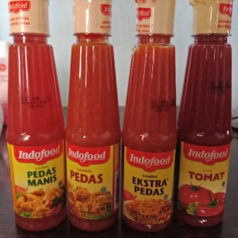 

Sambal Indofood Pedas Ekstra Pedas Manis Tomat