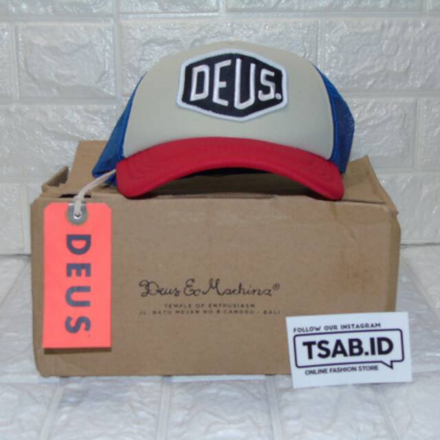 Topi trucker Deus ex machina original