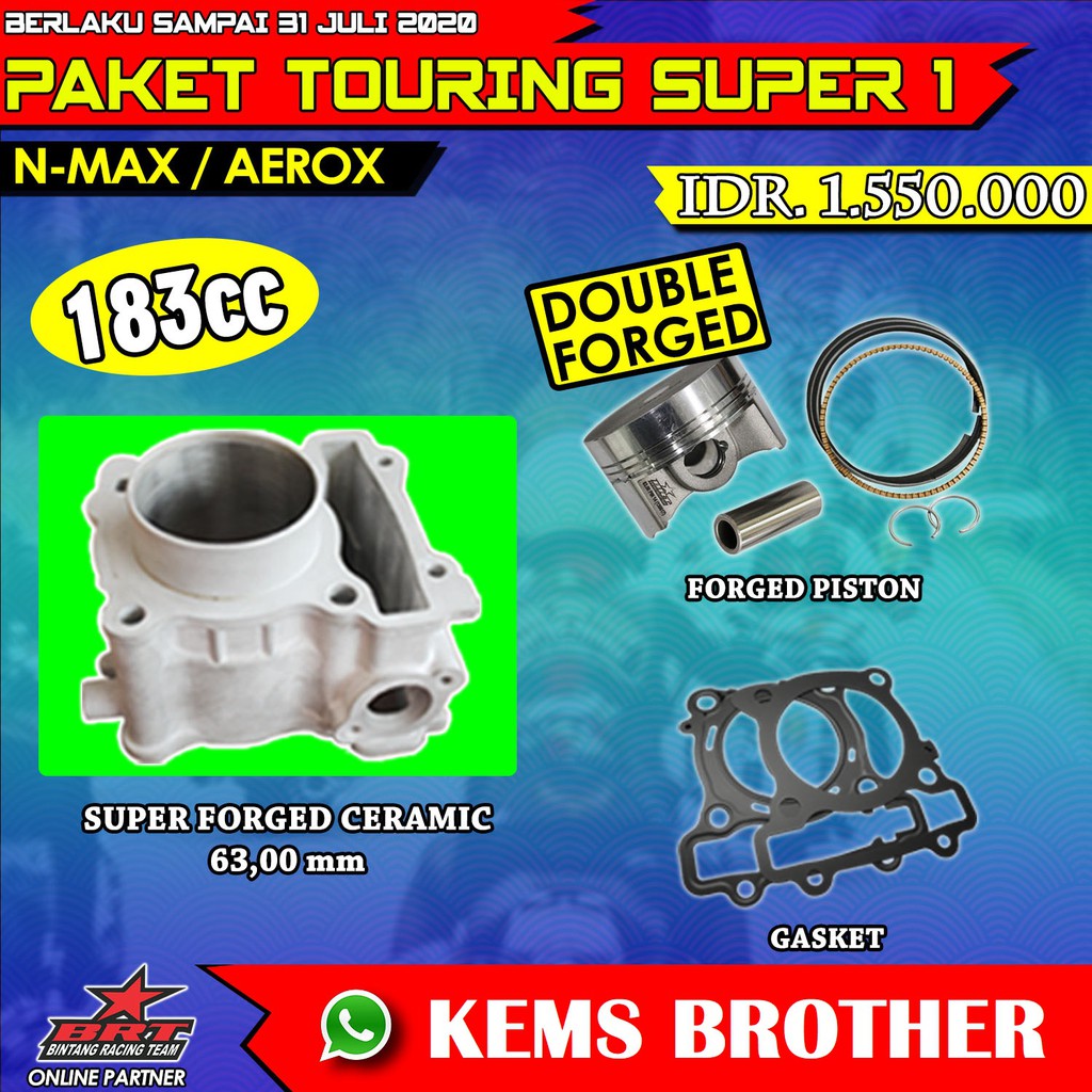 PAKET TOURING SUPER 1 NMAX/AEROX