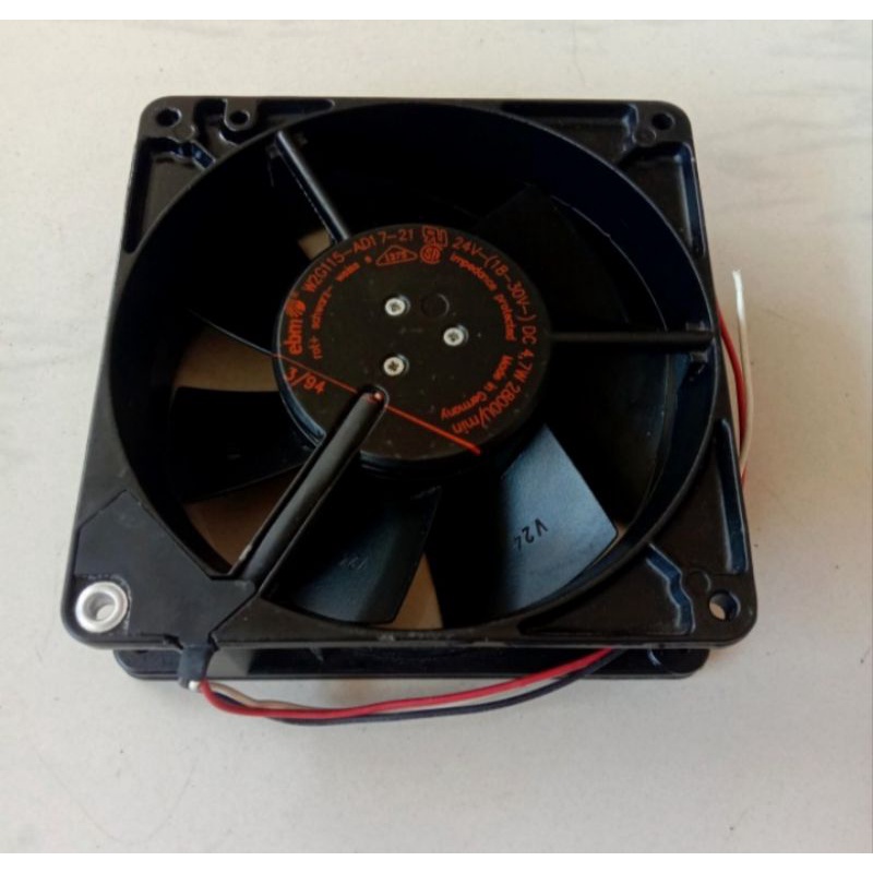 Kipas Fan DC 24V 12x12cm ebm germany kipas high speed