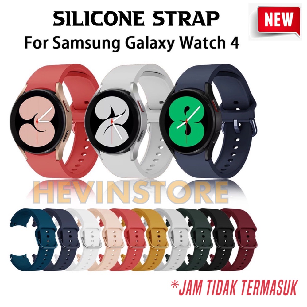 Tali Silicone Strap Samsung Galaxy WATCH 4 Band Sport 40/44/42/46MM