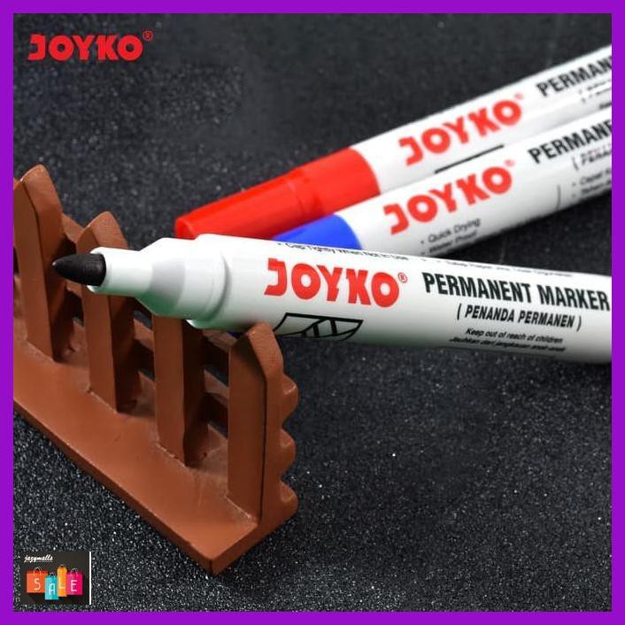 

Silutala- Permanent Marker / Spidol Permanen Joyko Pm-17 / 1 Box 12 Pcs -Ori.