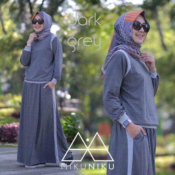 NEW RELEASE  Baju Muslim Gamis Setelan - Baju Wanita Calista Set     BL MURAHMERIAH