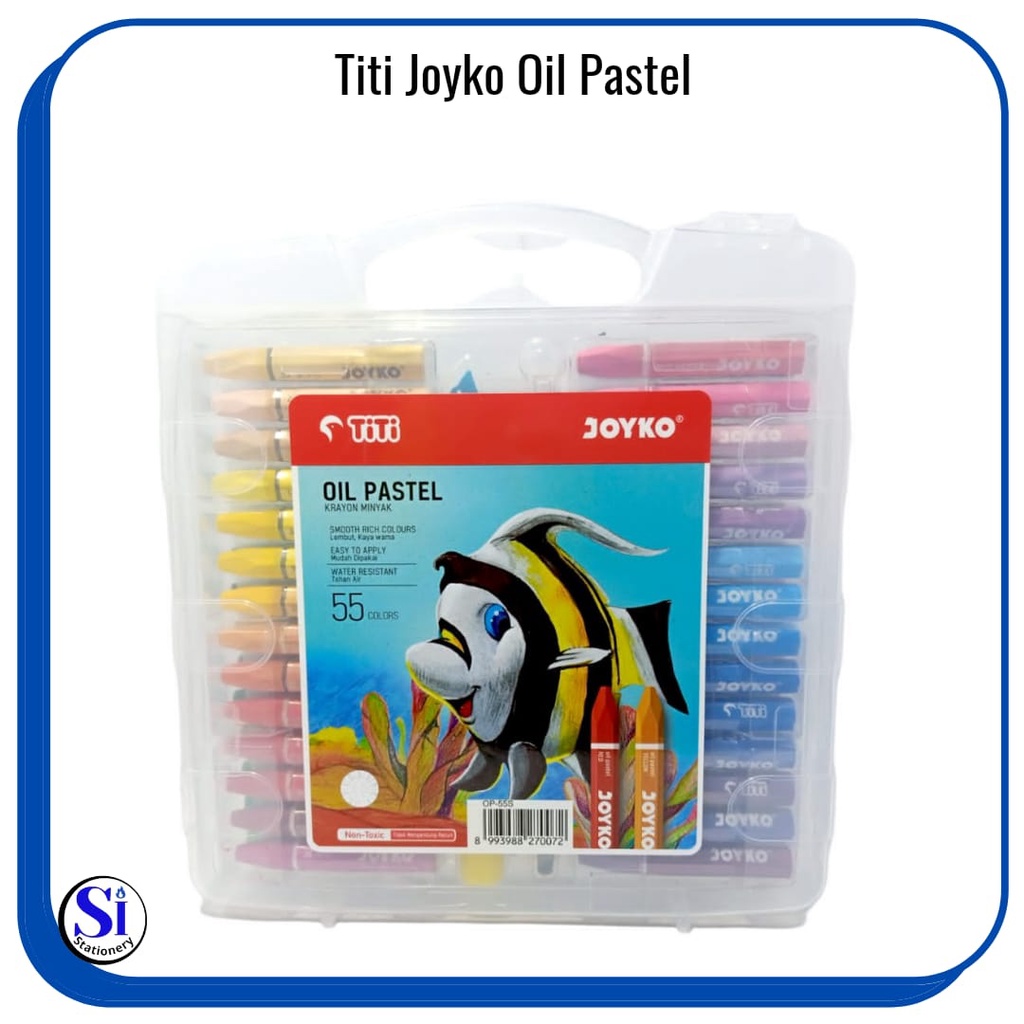 

Titi Joyko Oil Pastel 55 Warna/Oil Pastel Joyko Titi 55 Colors