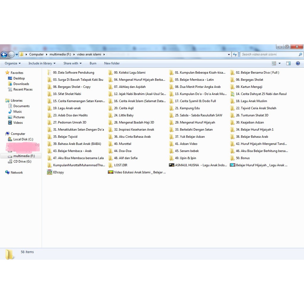 FLASH DISK 16 GB VIDEO ANAK MUSLIM TERLARIS-1