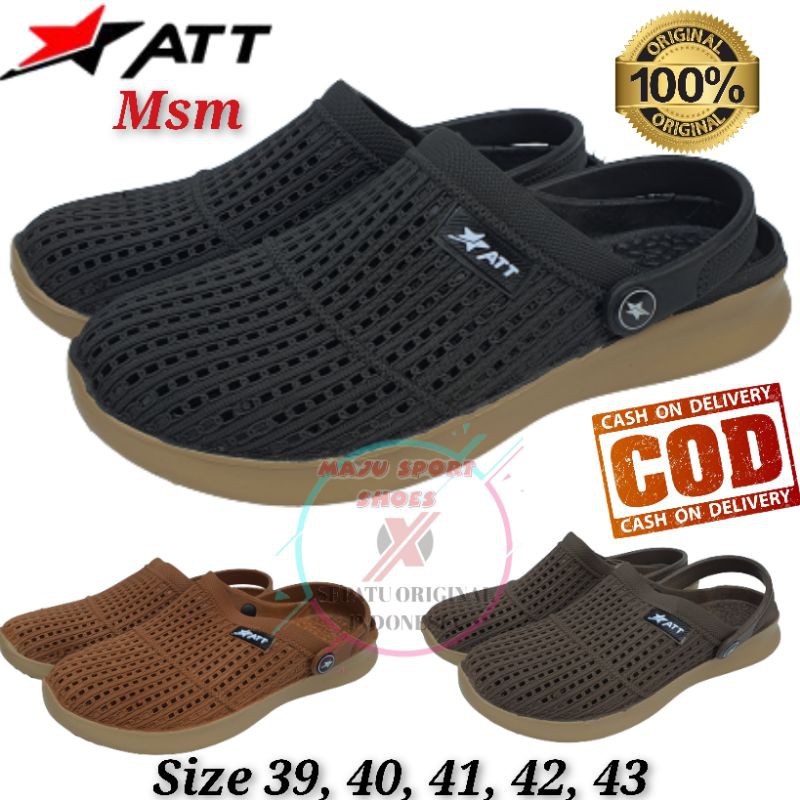 ATT MSN 594 / ATT MSL 562 / ATT MSM 562 - SENDAL KARET ORIGINAL ATT PRIA / SENDAL BAIM / SENDAL FLIP FLOP