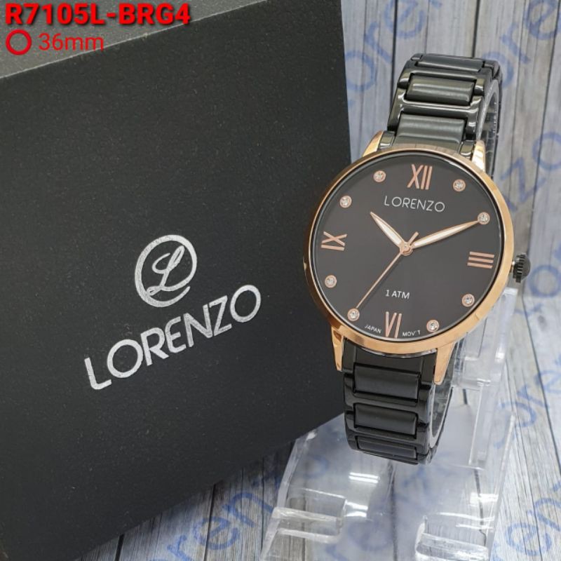 GROSERBA GROSIR Jam Tangan Wanita Lorenzo 7105 Original Water Resist