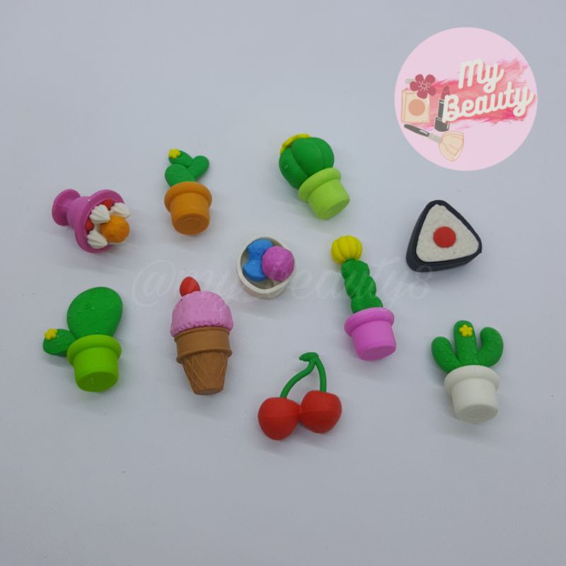 

MYBEAUTY8 | Eraser Campur Isi 10-11pcs