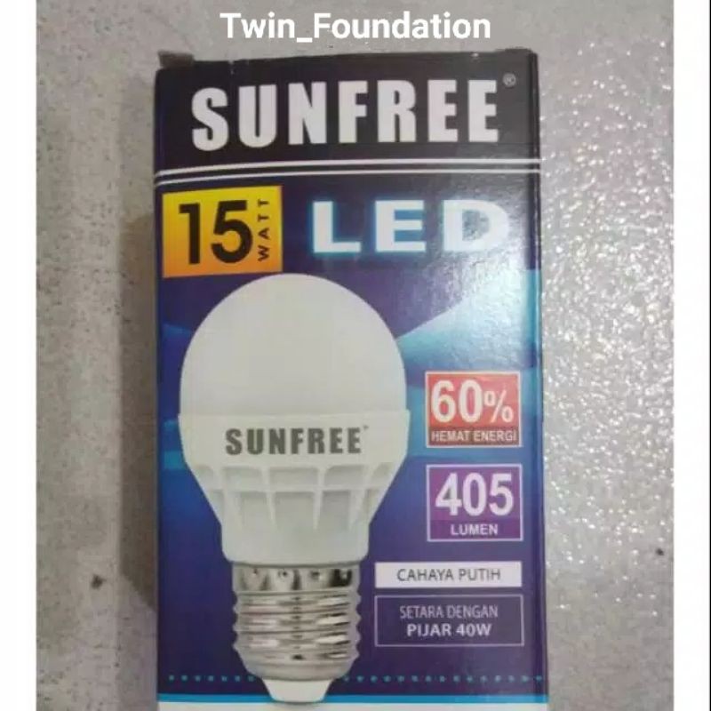 Lampu LED Sunfree 15W