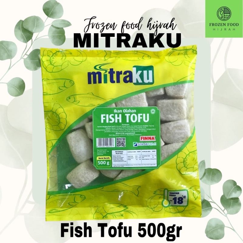 

MITRAKU FISH TOFU 500GR