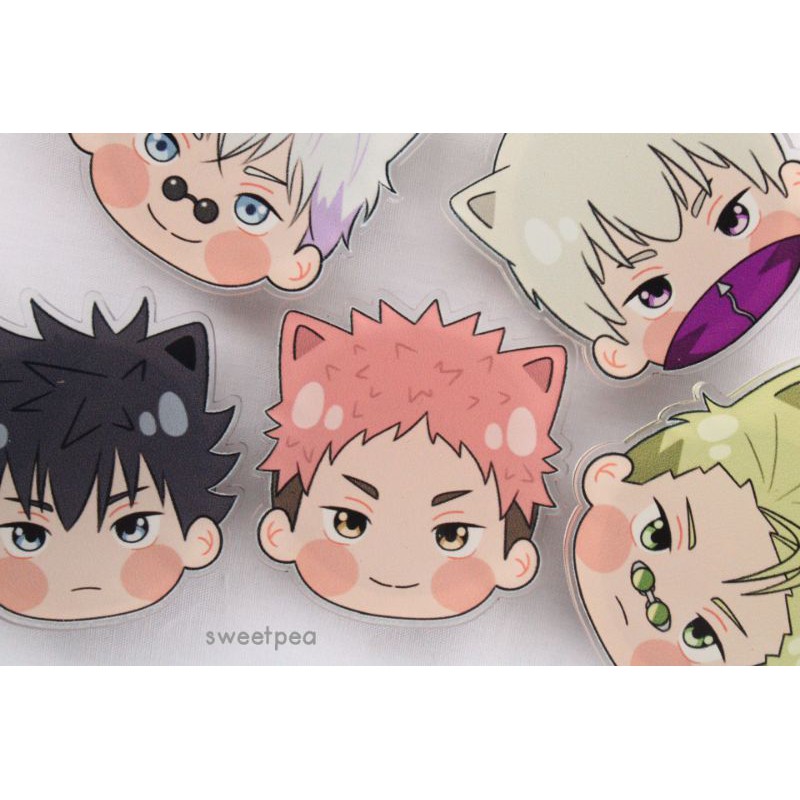 Jujutsu Kaisen [Popsocket, Keychain, Phonestrap] Cat Edition