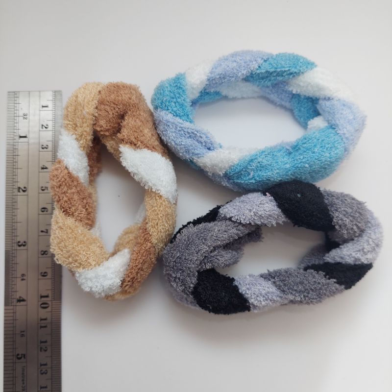 SCRUNCHIE HIJAB Lilit / ikat rambut handuk / kuncir rambut jumbo / konde rambut