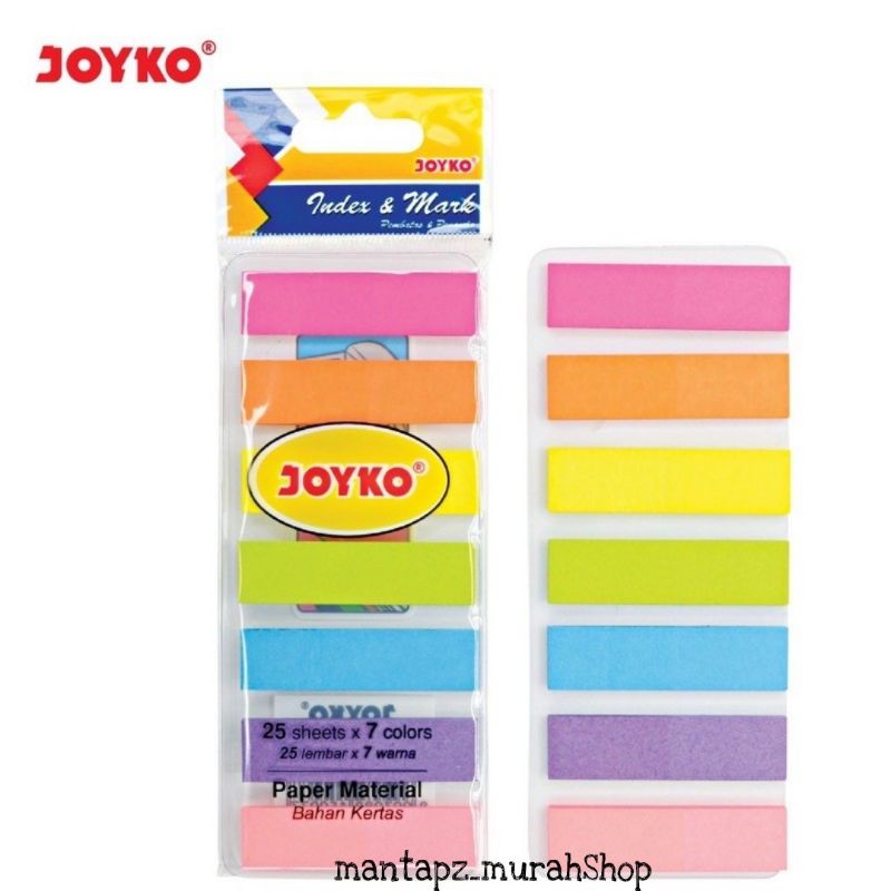 

Penanda Pembatas Memo/Mark Sticky Note Joyko Index Kertas (/Pack)