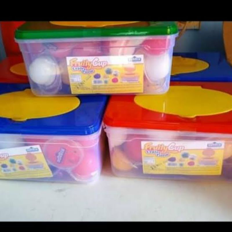 

donal donald fruit cup jelly rasa aneka buah eceran 1000 toples tisu tissue