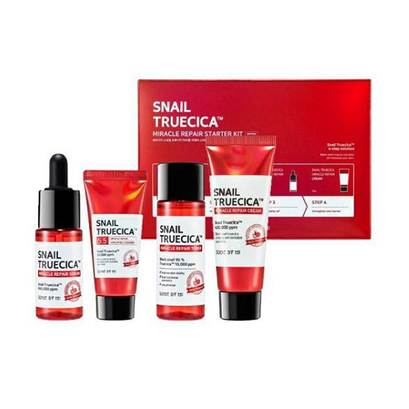 SOMEBYMI Snail TRUECICA MIRACLE Repair Starter Kit Trial Set Share