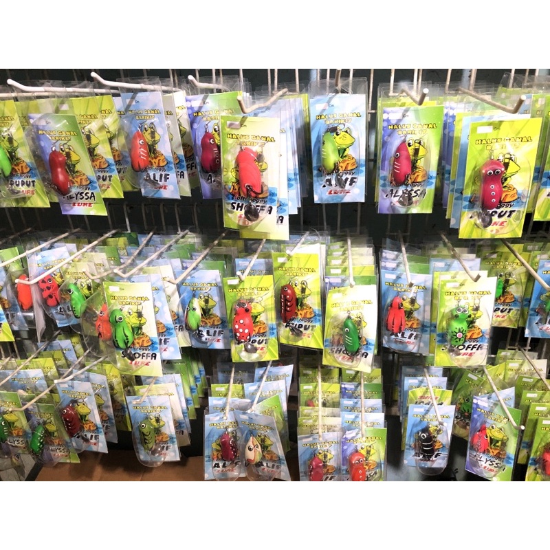 Kodok Palsu Karet (Umpan Casting)