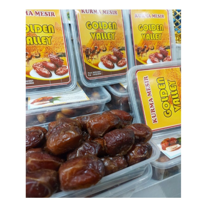 Kurma Golden Valley Mesir Madu 500gr