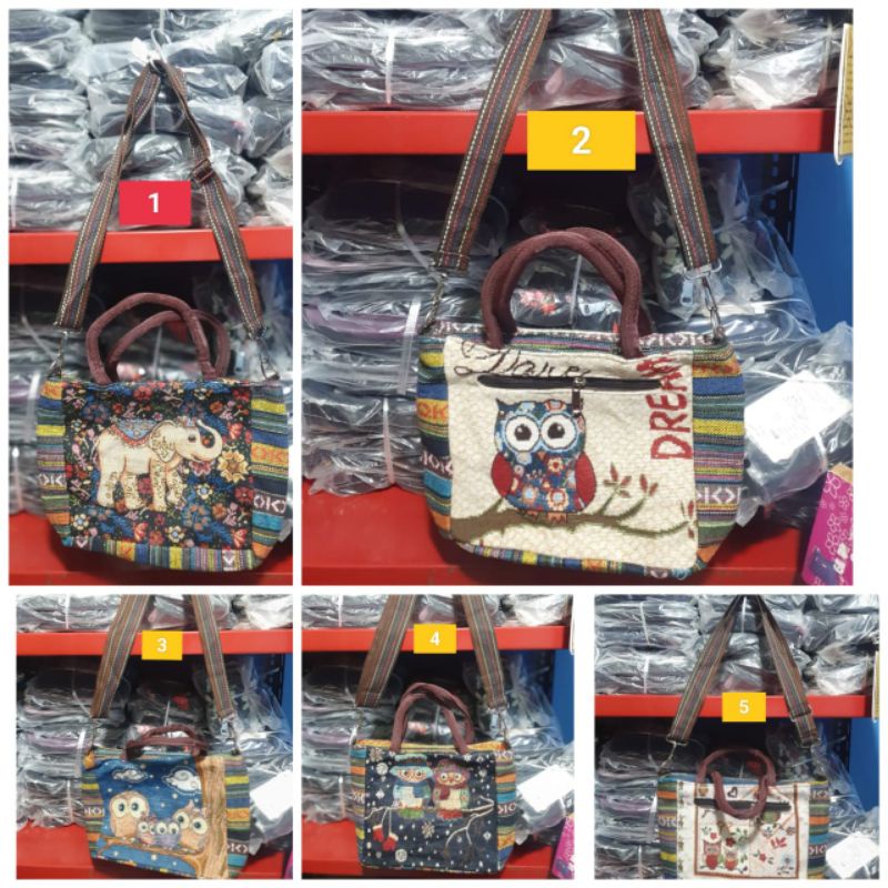 Tas selempang dan jinjing thailand 1702#