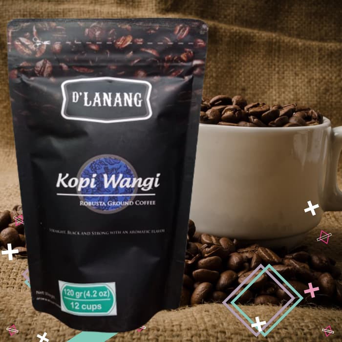 

º205$ D'lanang Kopi Wangi Robusta Ground Coffee 120 gr 