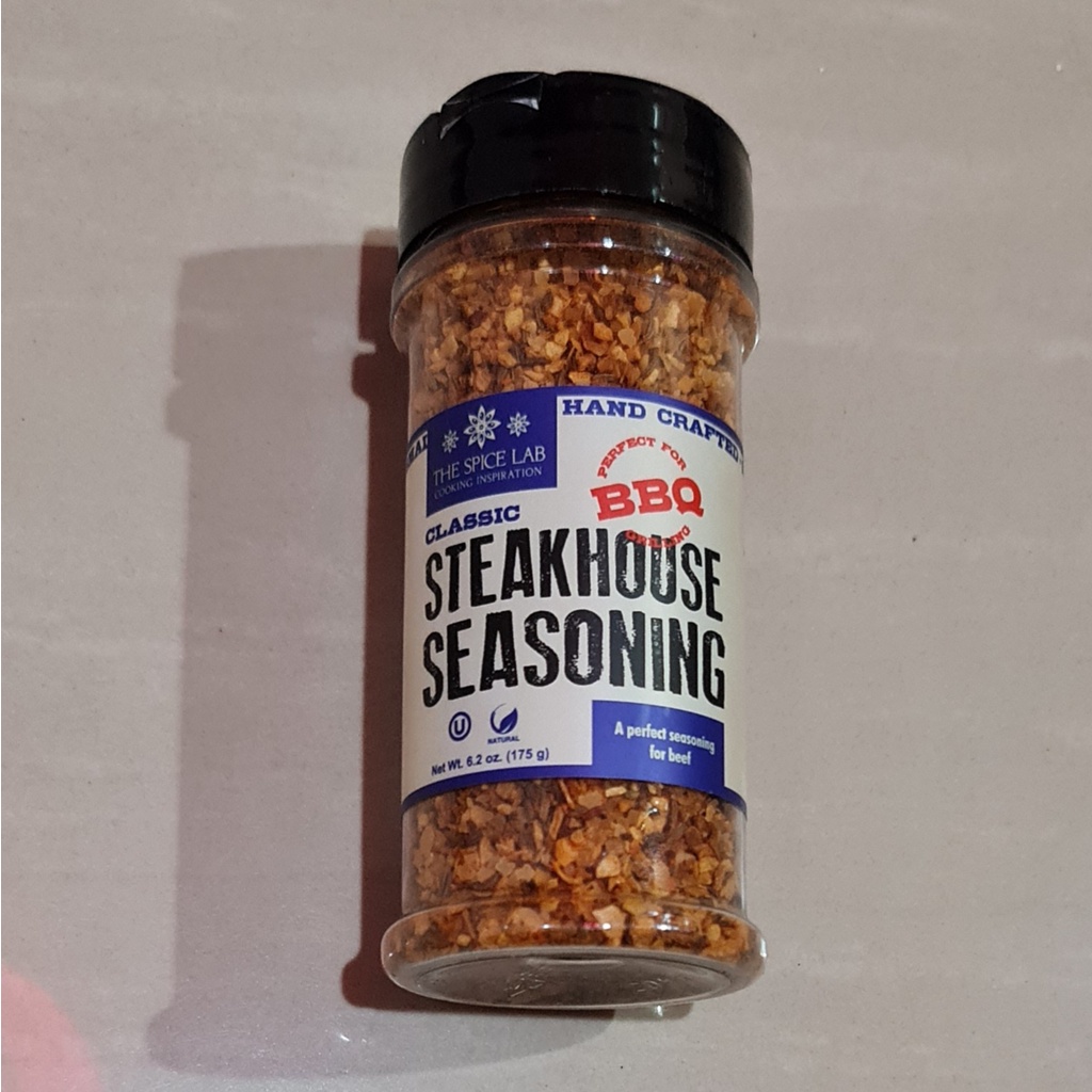

The Spice Lab Classic Steakhouse Seasoning Steak & BBQ 175 Gram