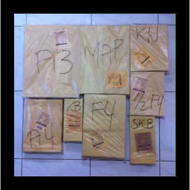 

Amplop Coklat Ksk Folio (24X35Cm) Terjamin