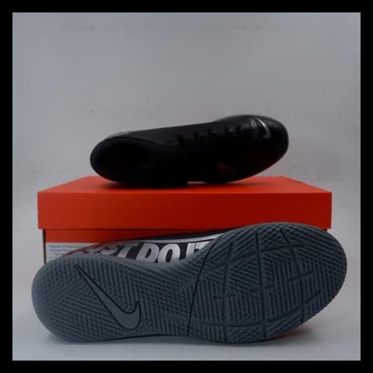 BEST SELLER Sepatu Futsal Nike Superfly 7 Club IC Black Mtlc Cool AT7979-001 Ori