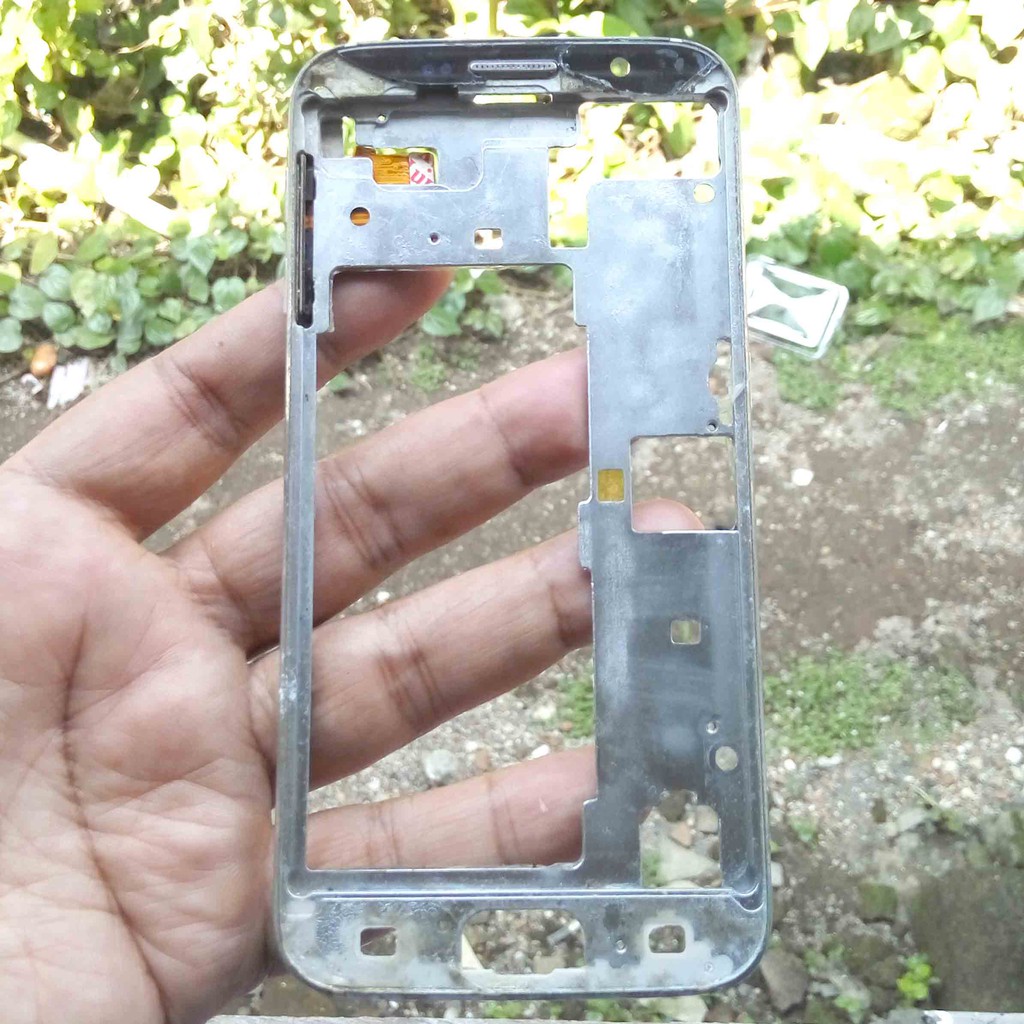 Frame Bezzel Tatatkan LCD Samsung Galaxy S6 G920F HDC Tombol On Off Volume Bazzel Samsung S6 G920F H