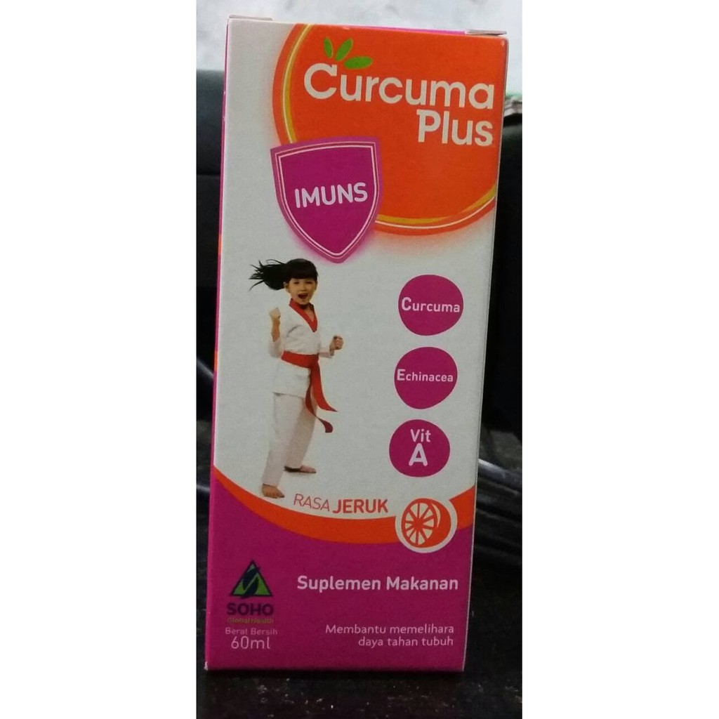 CURCUMA PLUS IMUNS VITAMIN ANAK 60 ML PENAMBAH SISTEM IMUN ANAK