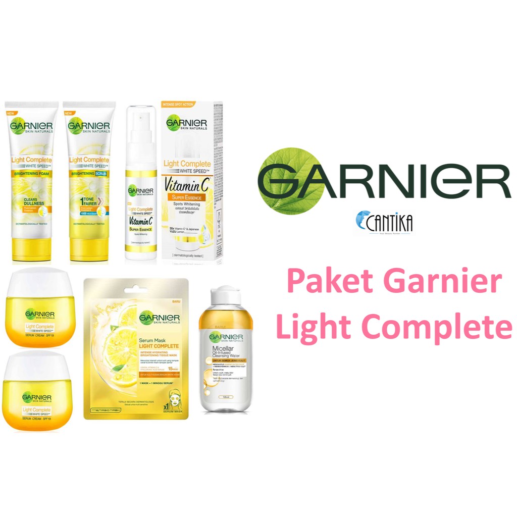 PROMO Paket Garnier Light Complete for Normal - Dry Skin