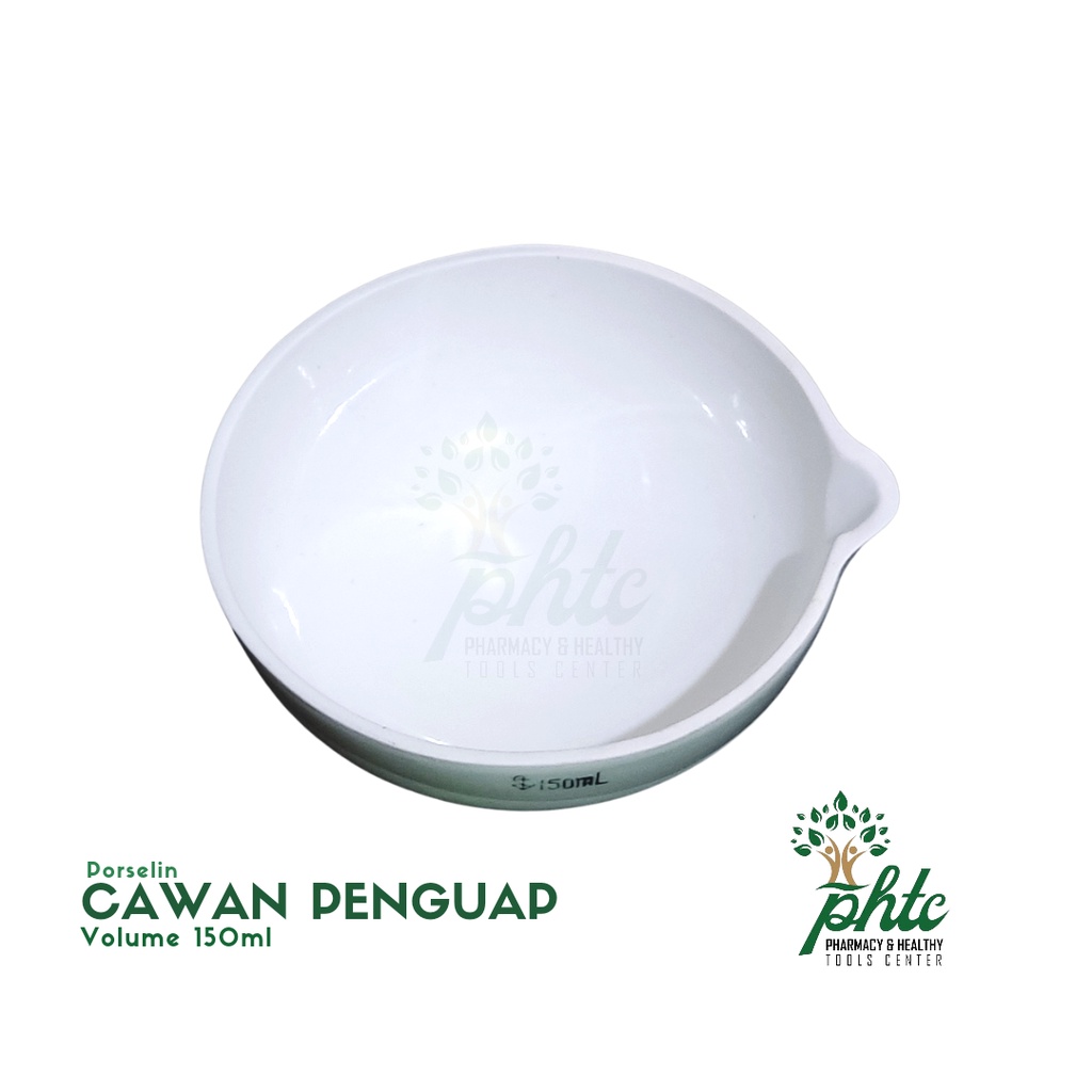 Cawan Uap 150ml l Cawan Porselin 150ml - Cawan Penguap