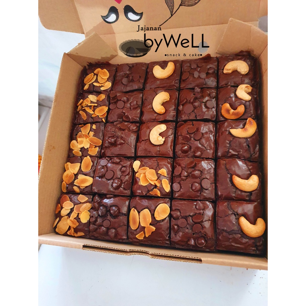 

Brownies classic shiny crust