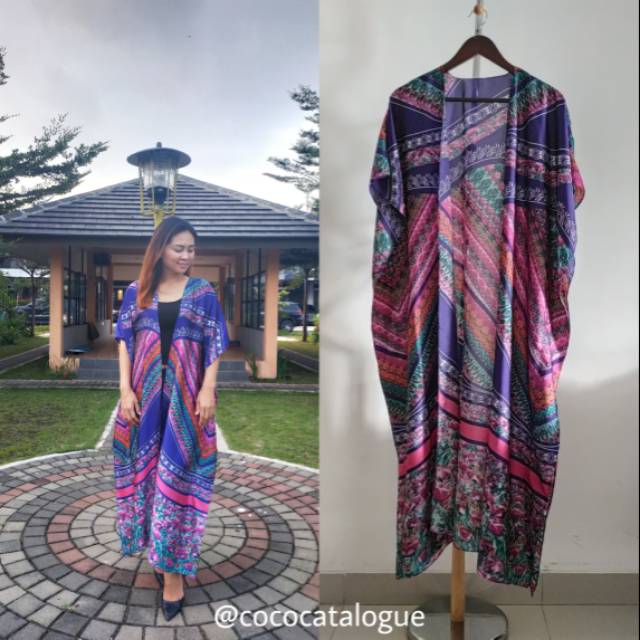 outer hijab batik motif