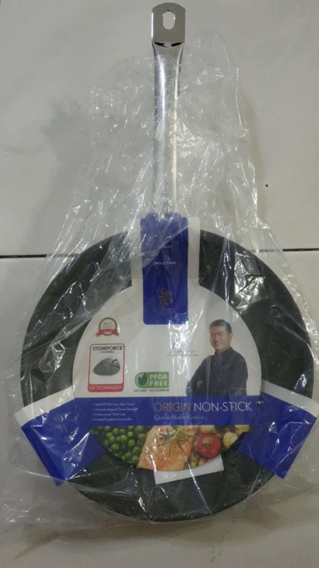 Frying Pan Non Stick Bima Origin D26cm, Stone Force Coating