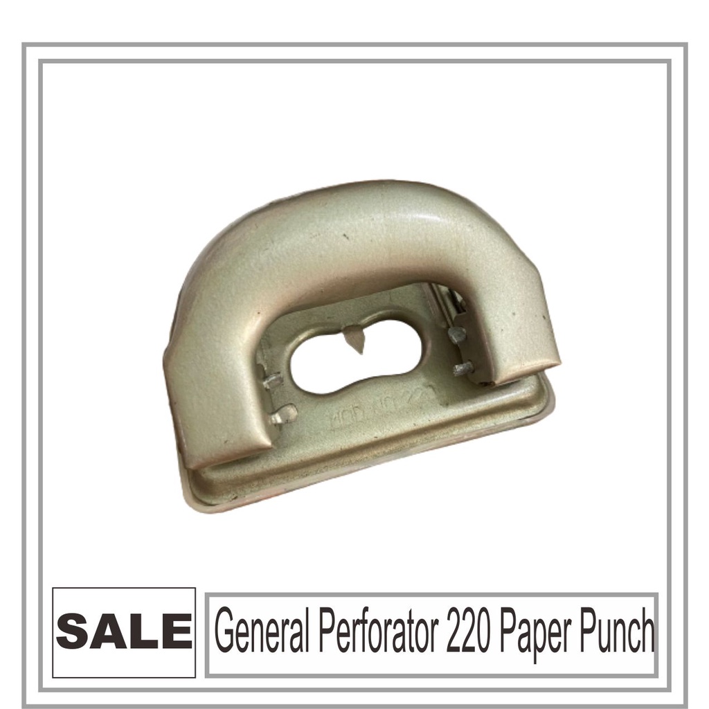 

General Perforator 220 Paper Punch - Pembolong Kertas Murah