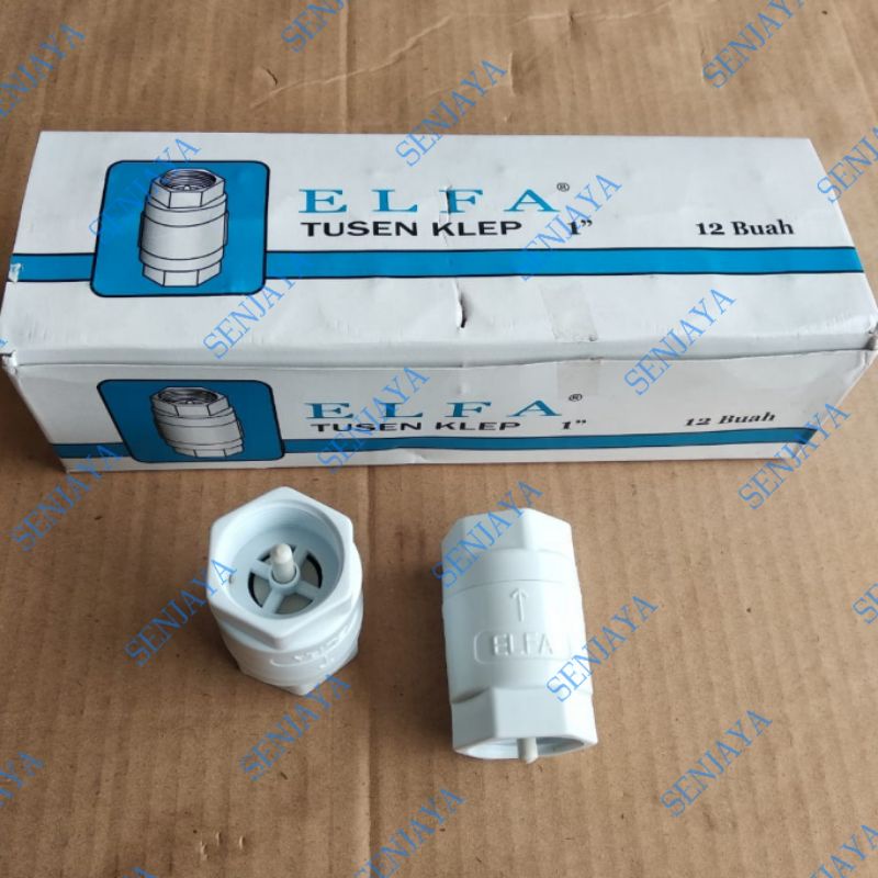 Tusen klep 1 inch tossen klep PVC plastik