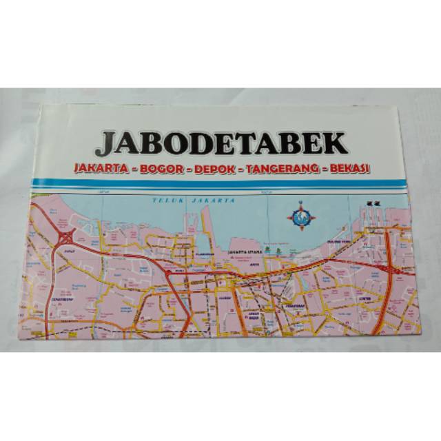 Peta lipat jabodetabek