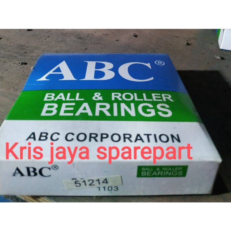 Bearing thrust ball seri 51214 (ABC), 51214 (Asb), 51214 (koyo), 51213 (ASB), 51213 (Ntn)