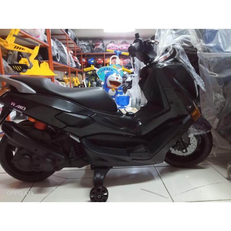 Mainan Dinaiki Anak Motor Nmax Aki Accu N-max PMB M-588