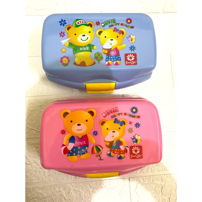 Lunch Box Sunlife nara / Tempat Makan Anak / Kotak Makan lucu