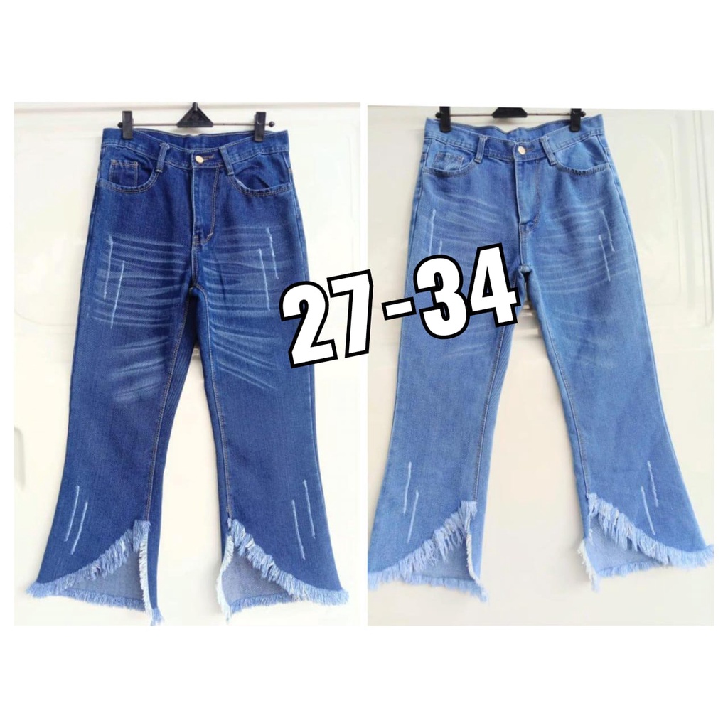 Celana jeans CUTBRAY belah tulang