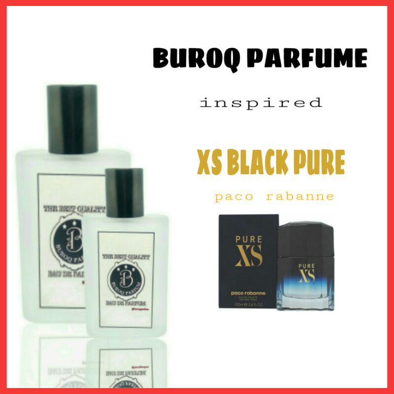 PARFUM PRIA XS PURE PACORABAN WANGI SEGER MINT INDOOR  _inspired by BUROQ PARFUM