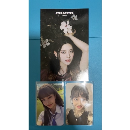 PHOTOCARD PC STAYC STEREOTYPE SPC SUMIN YOON SEEUN