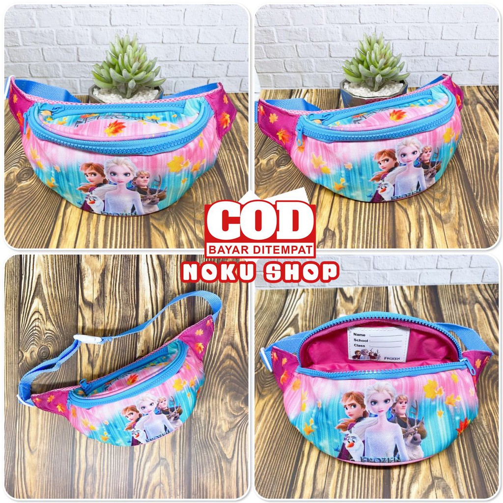 Tas Pinggang Anak / Waistbag Tas Selempang Anak Karakter