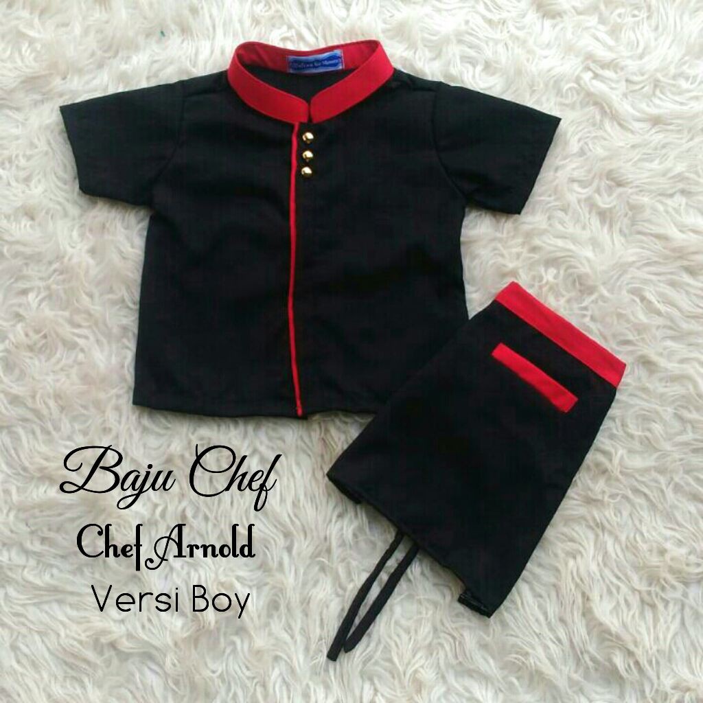 PALING LARIS Baju Anak Baju Chef
