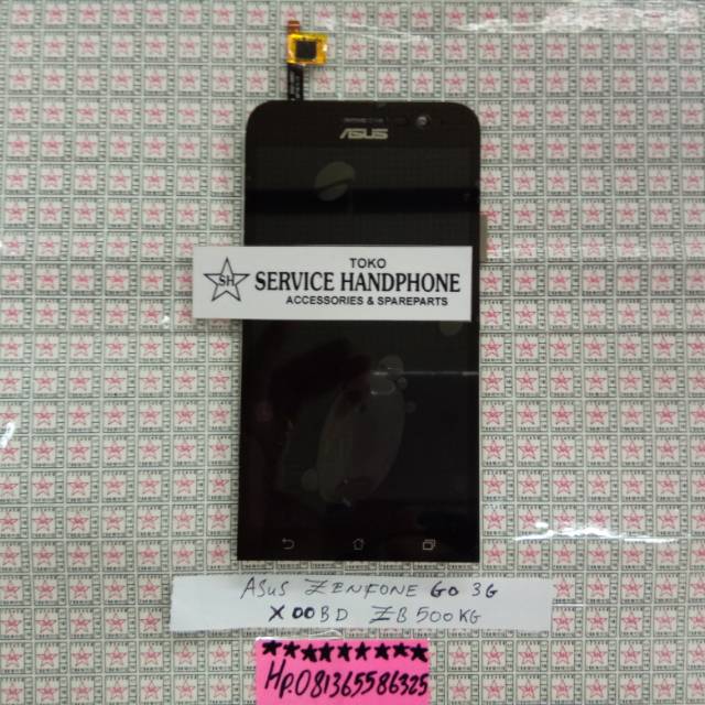 Lcd Touchscreen Asus Zenfone Go 3g X00bd Zb500kg Original Black Shopee Indonesia