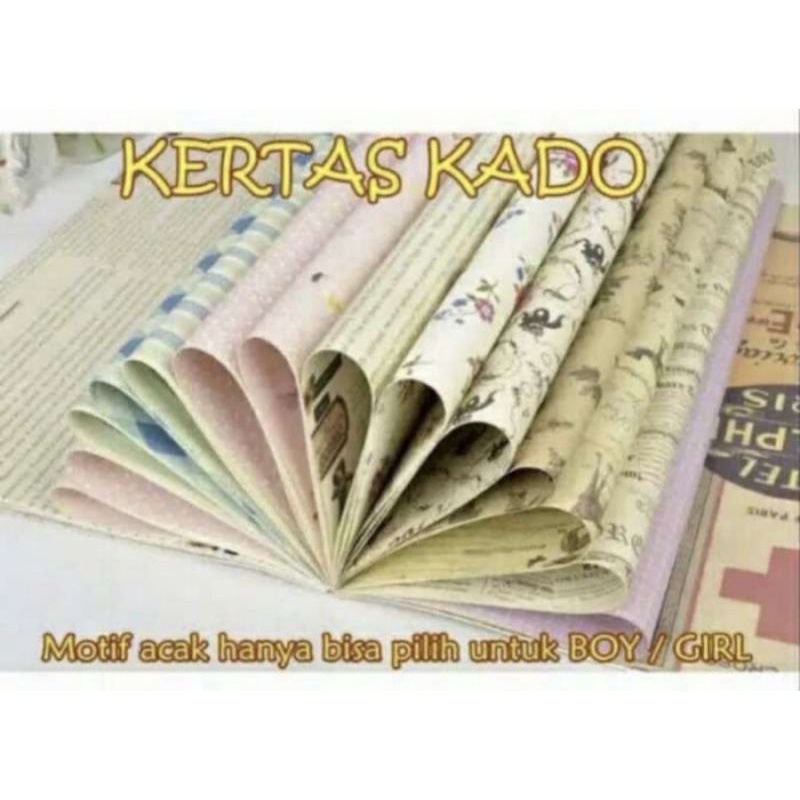 

Tambah Kertas Kado Harga Perlembar