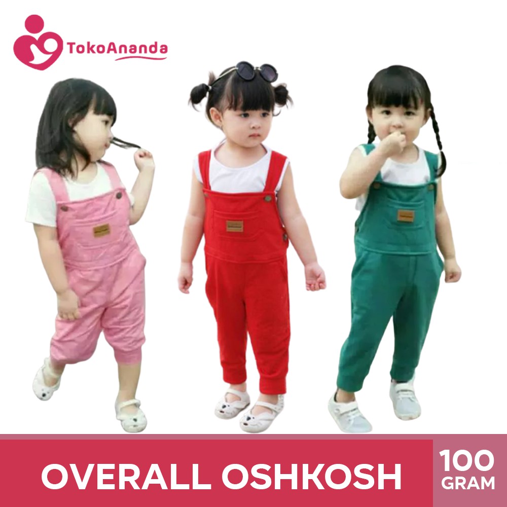 OVERALL OSKOSH PANJANG &amp; PENDEK / ECER &amp; GROSIR PREMIUM / OVERALL ANAK / OVERALL PANJANG ANAK UNISEX